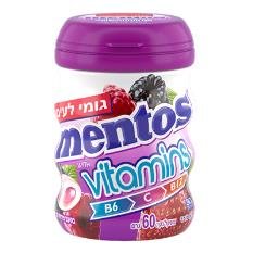 Mentos Gum Vitamins Berries