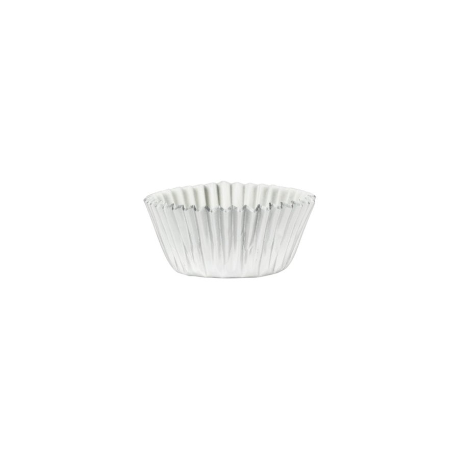 Mini Baking Cups Silver