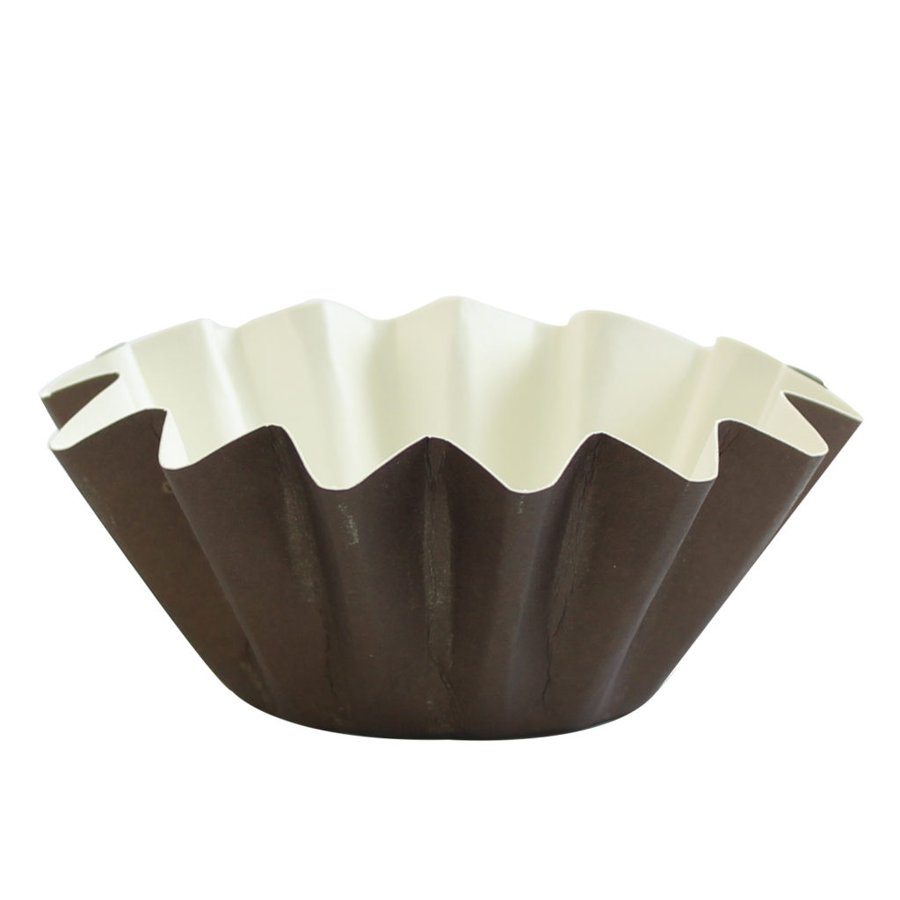 Floret Baking Cups Brown
