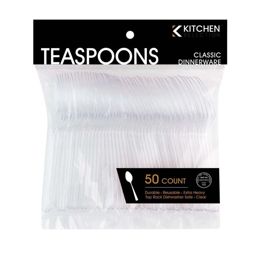 Teaspoons Clear Deluxe