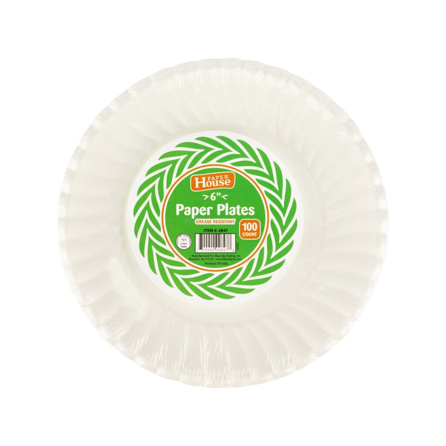 Paper Plates 6"