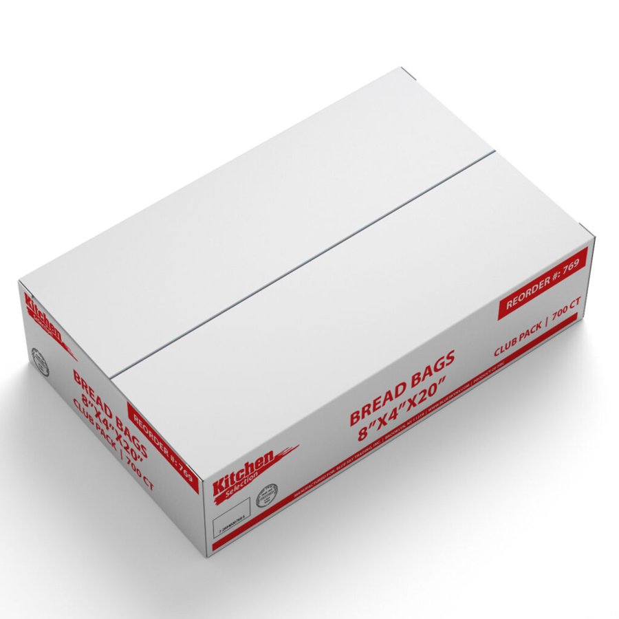 8x4x20 Bread Bags