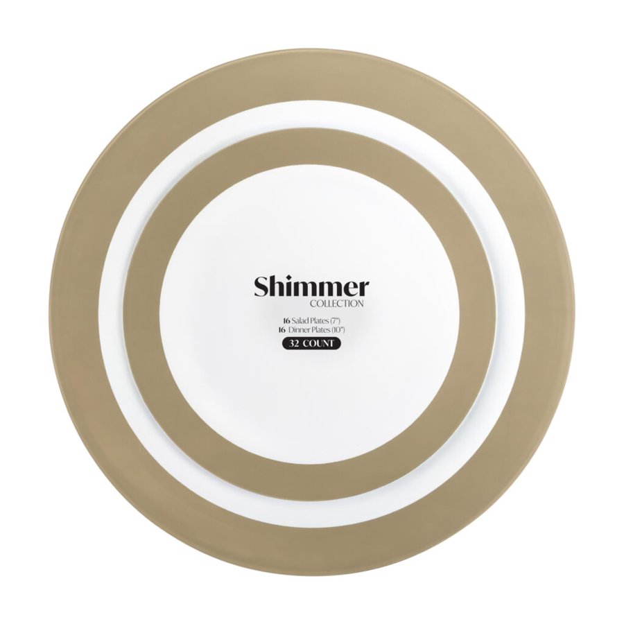 Plates Combo Shimmer Collection
