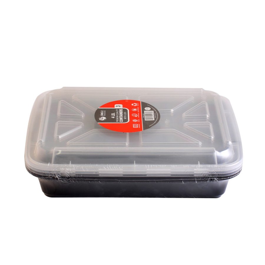 Containers with Lids 4lb