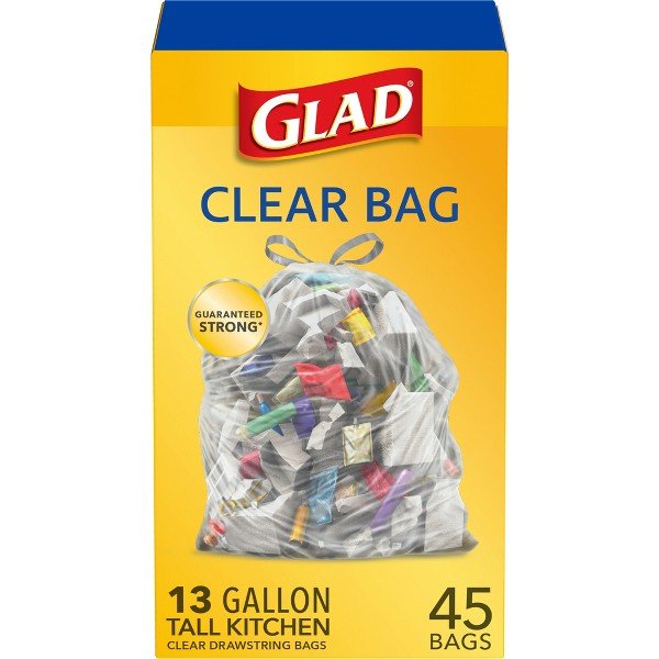 Tall Kit Recycling Clear