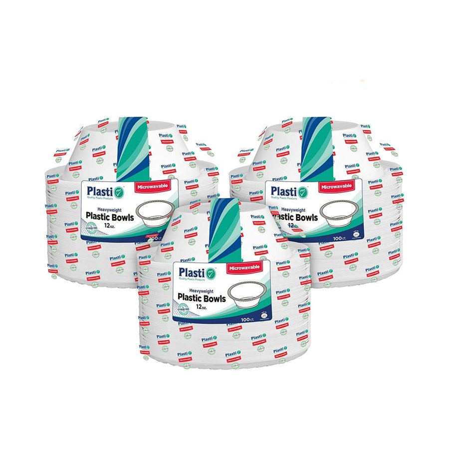 12 Bowls Plastic