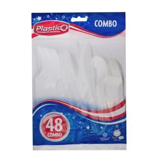 White Cutlery Combo