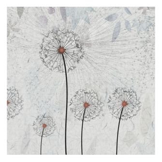 Napkins Printed Dandelions