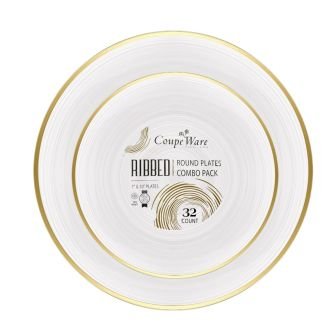 Combo Plates Ribbed
