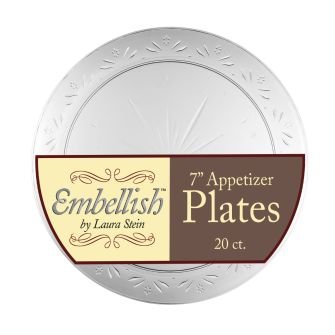 7" Plates Crystal