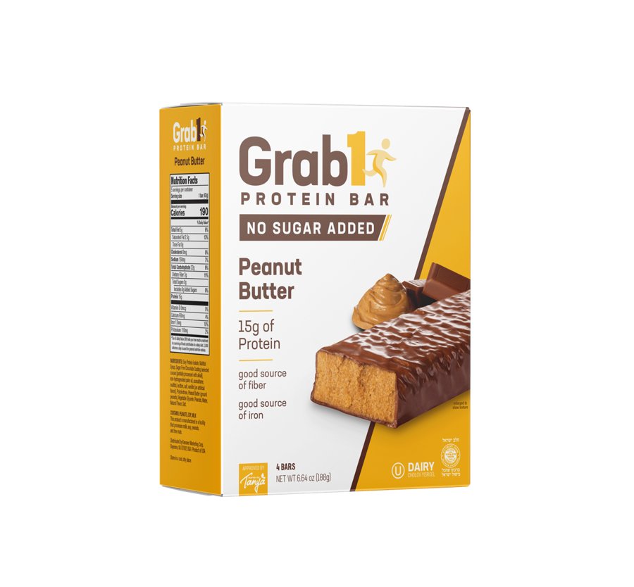 Grab-1 Peanut Butter Sugar-Free Bar