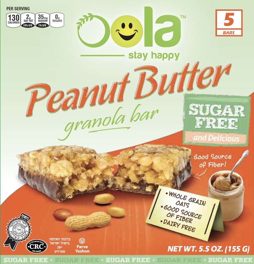 Oola Peanut Butter Sugar Free