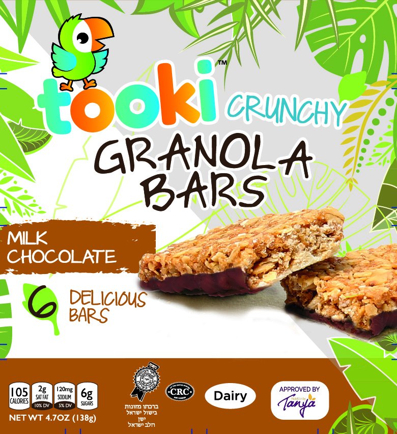 Milk Chocolate Granola Bars
