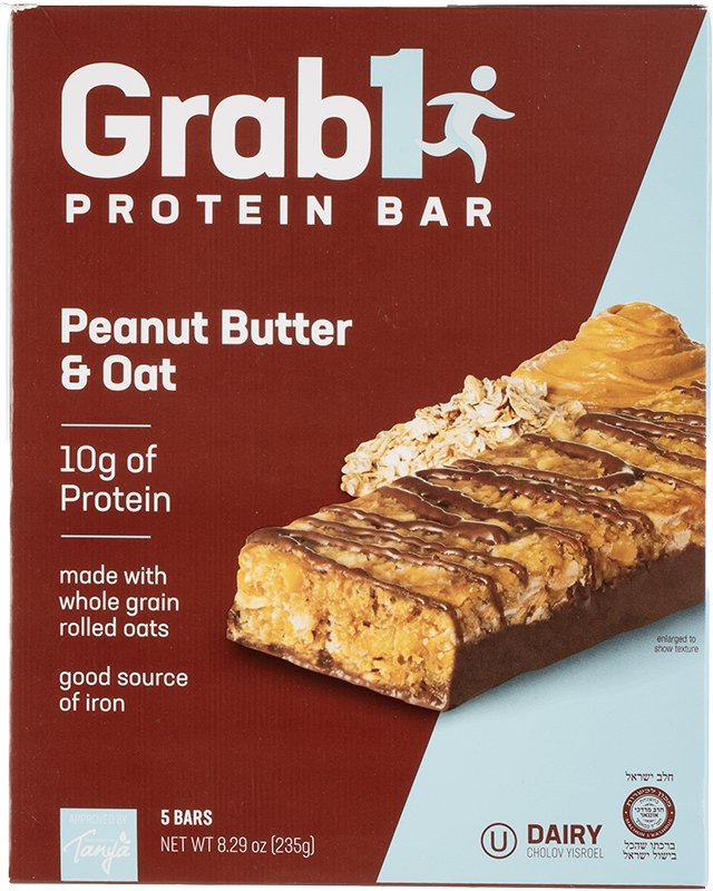 Grab-1 Peanut Butter Oat Bar