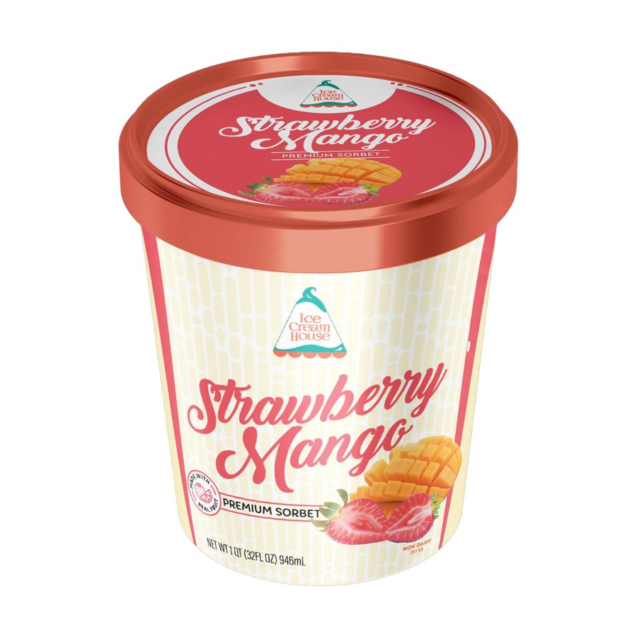 Strawberry Mango Soft Serve