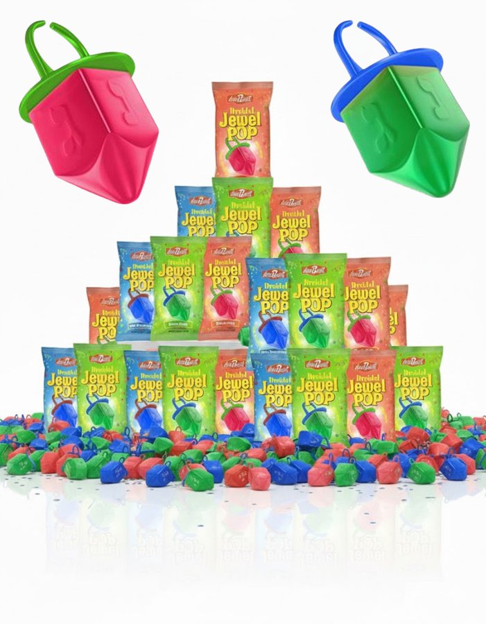 Dreidel Jewel Pop Strawberry/appl