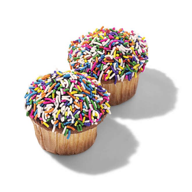 Multicolor Cupcakes