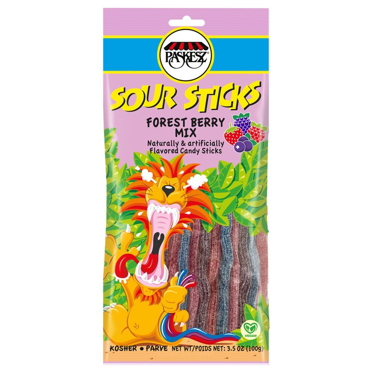 Sour Belts Forest Berry