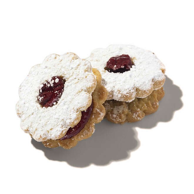 Linzer Heart Cookies