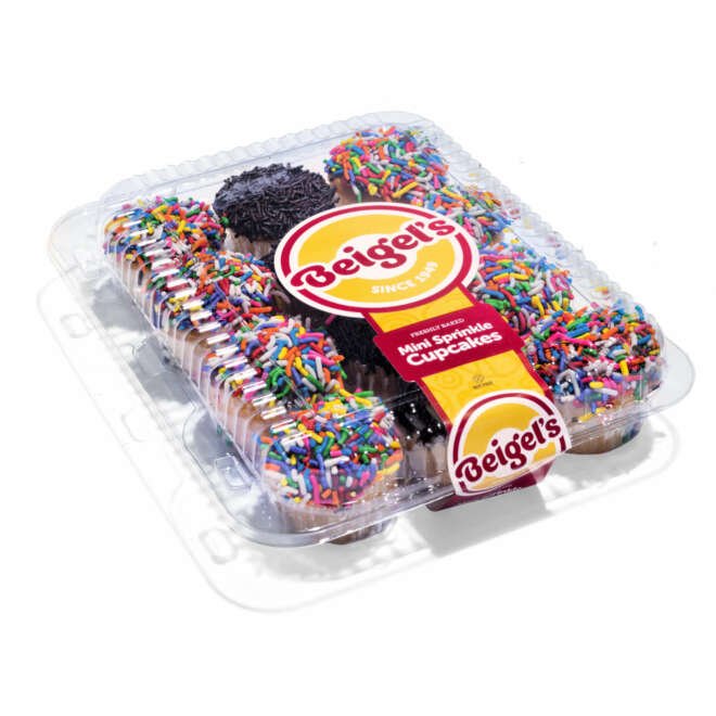 Mini Sprinkel Cupcakes