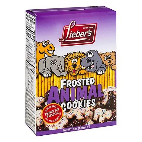 Frosted Animal Cookies