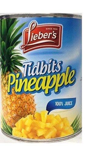 Pineapple Tidbits 100% Juice