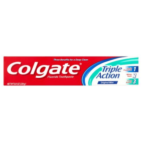 Toothpaste Triple Action Regular Mint
