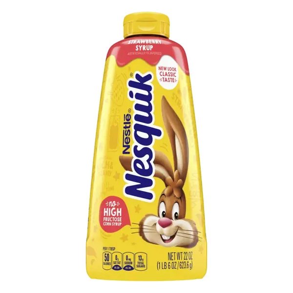 Nesquik Strawberry Syrup