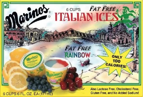 Marinos Ices Rainbow