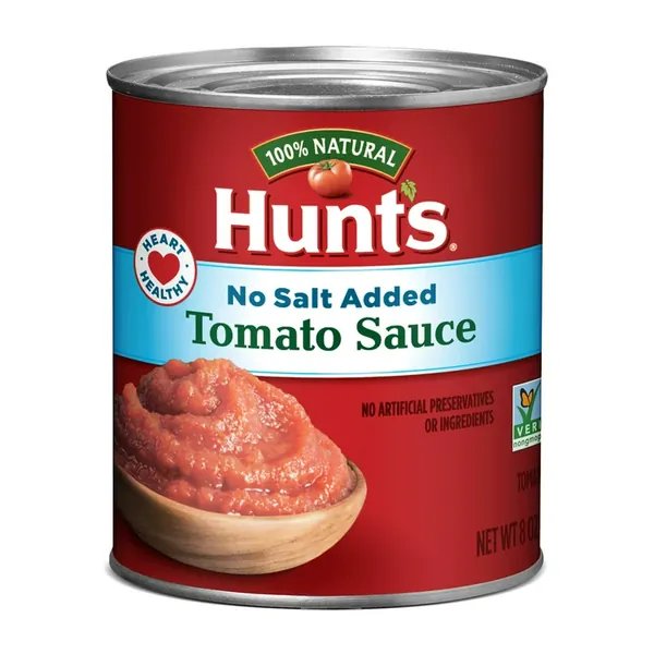 Hunts Tomato Sauce No Salt