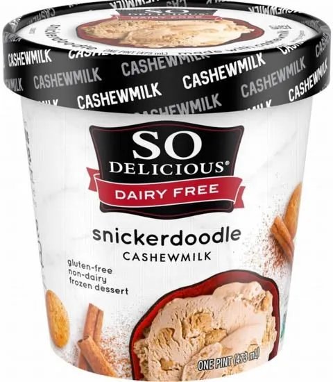 Snickerdoodle Non-Dairy Ice Cream