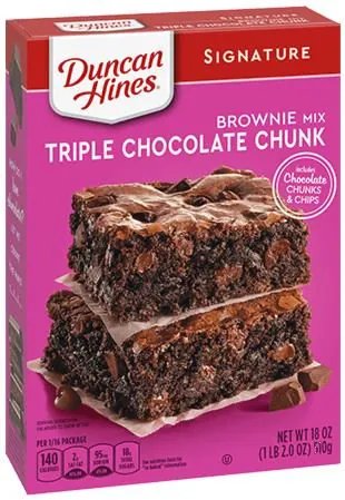 Brownie Mix, Triple Chocolate