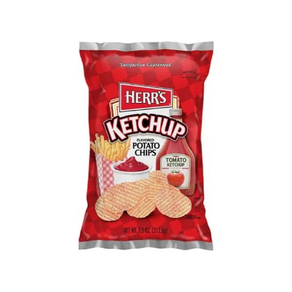 Potato Chips Ketchup
