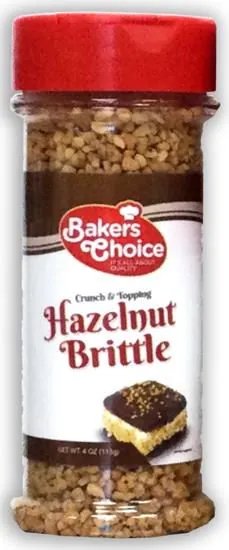 Hazelnut Brittle Topping
