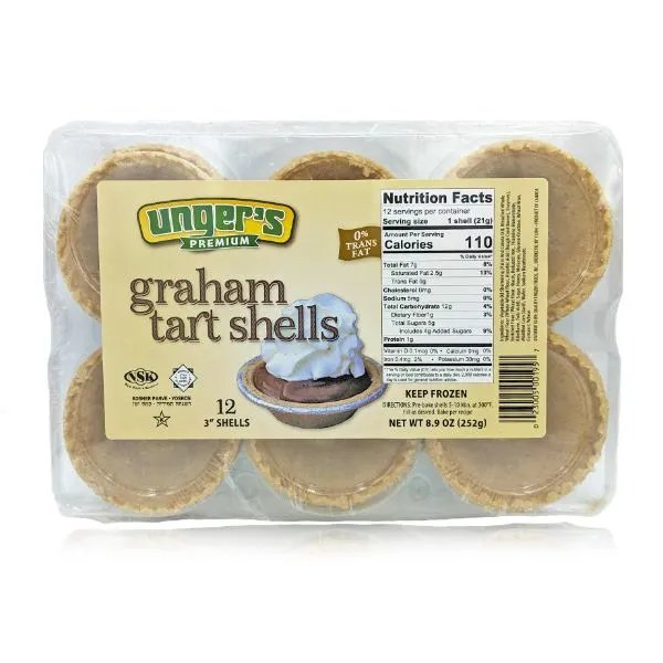 Ungers Graham 3" Tart Shells