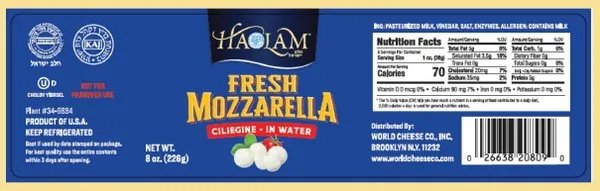 Fresh Mozzarella Ciliegine