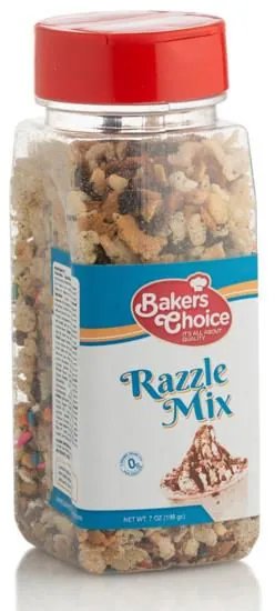 Razzle Topping Mix