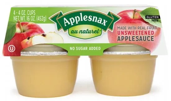 Unsweetened Applesauce