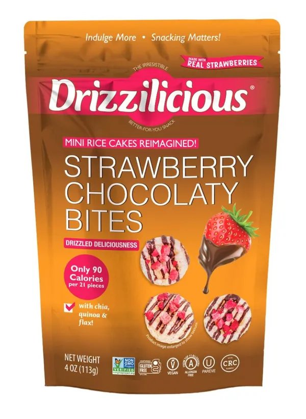 Drizzilicius Bites Strawberry/Chocolate