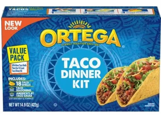 Taco Dinner Kit 18pk