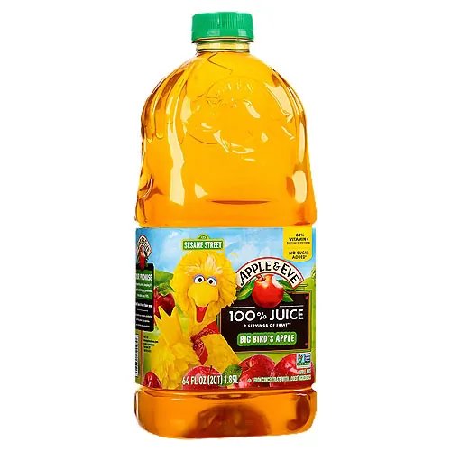 Big Bird Apple Juice