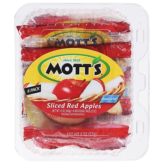 Sliced Red Apples