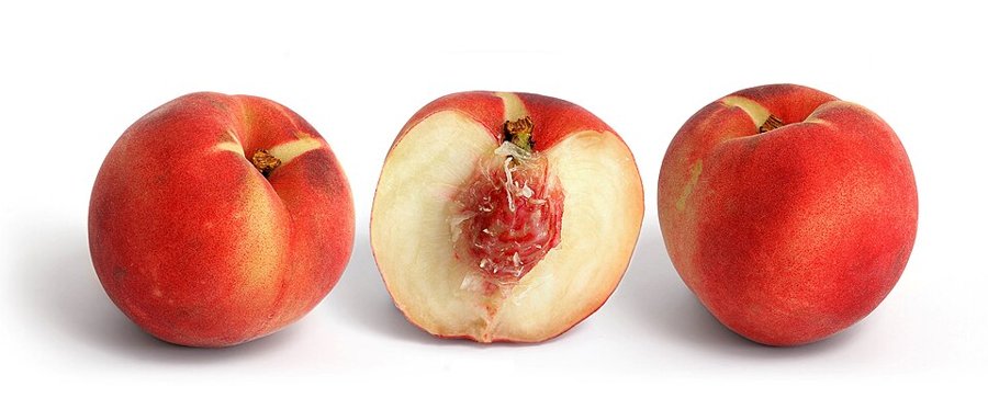 Peach White Tray