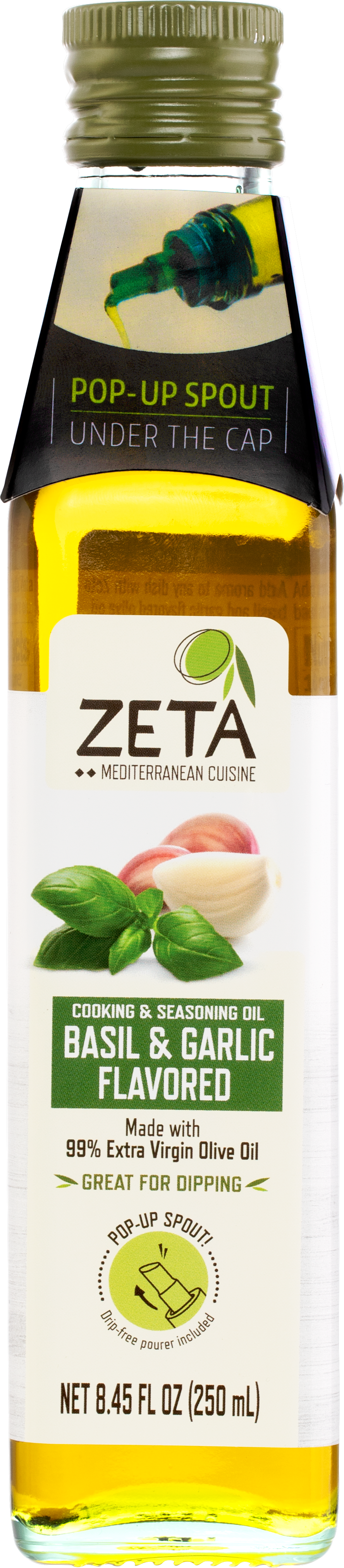 Olive Oil Extra Virgin Basil