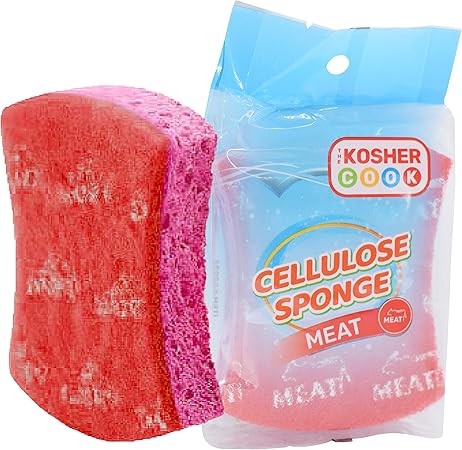 Cellulose Sponge Meat Red
