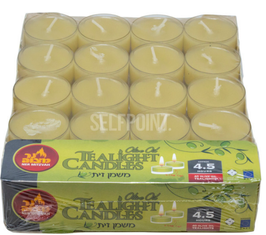 Tealights Olive Oil