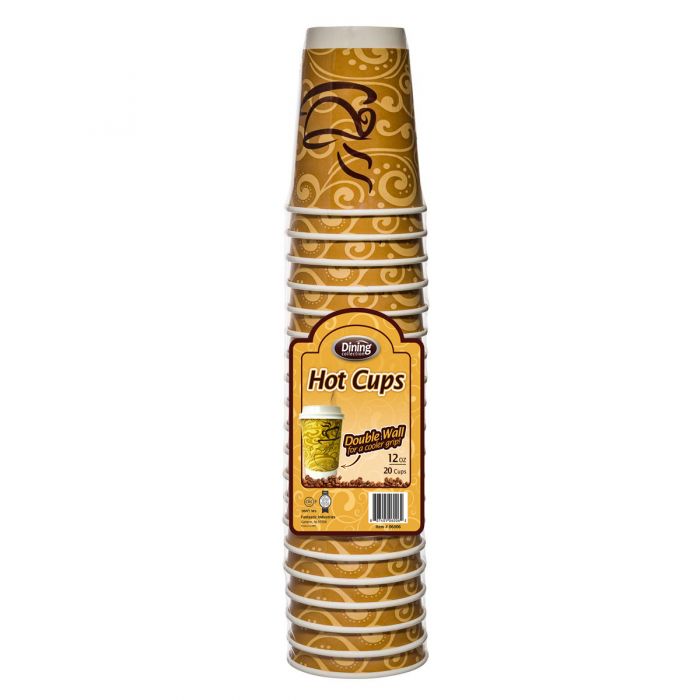 Hot Cups Double Wall 12 oz