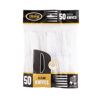 Clear Plastic Knives