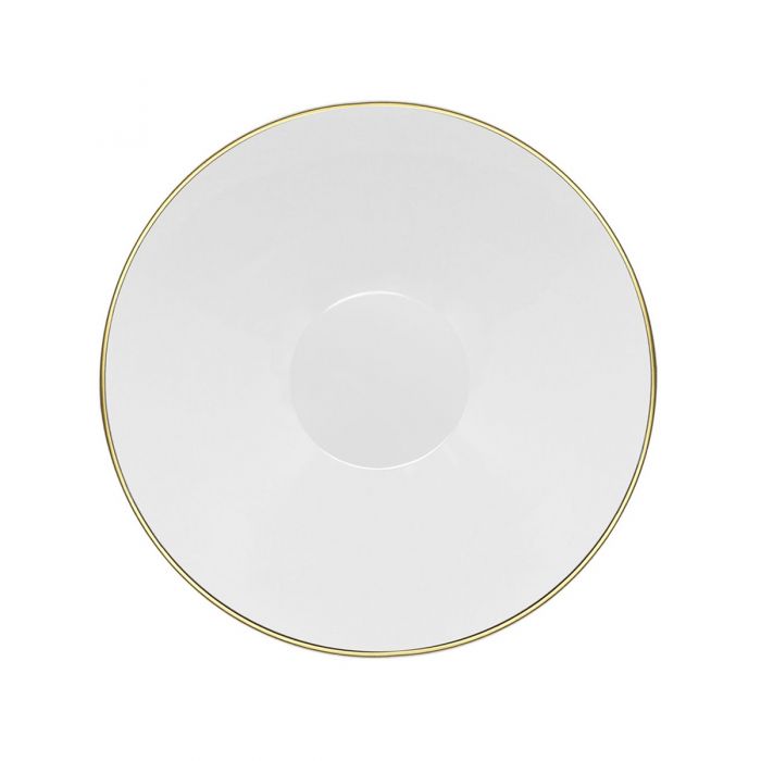 Bowls 16 oz White/Gold