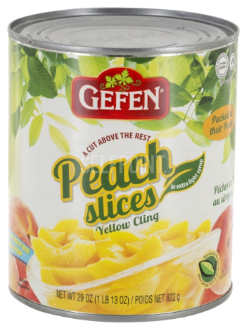 Sliced Peaches
